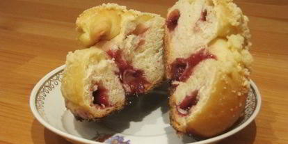 Шаг 10: булочек-узелков с джемом