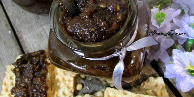 Рецепт чечевичного джема с орехами