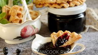 Рецепт Черничного джема в хлебопечке