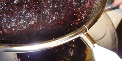 Шаг 3: черничного джема