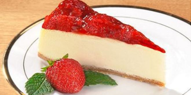 Рецепт чизкейка с клубничным джемом