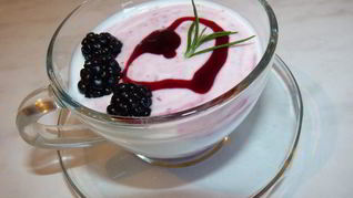 Рецепт Десерта с ежевичным джемом