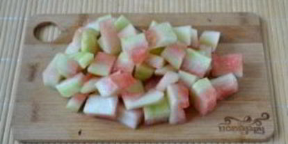 Шаг 1: джема из арбузных корок