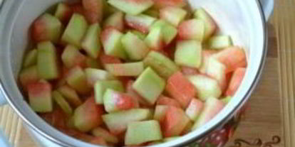 Шаг 3: джема из арбузных корок