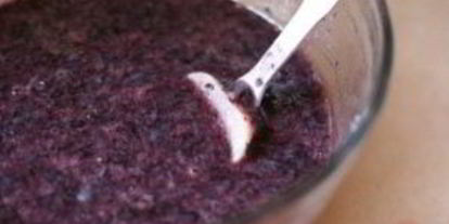 Шаг 2: джема из черники