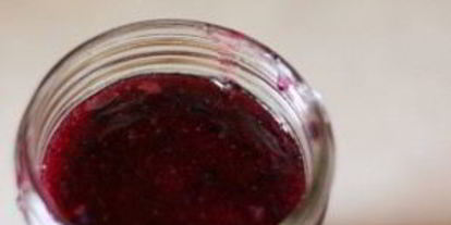 Шаг 5: джема из черники