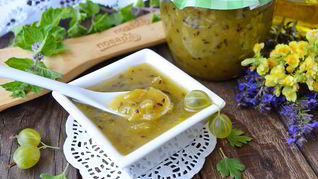 Рецепт Джема из крыжовника с апельсином на зиму