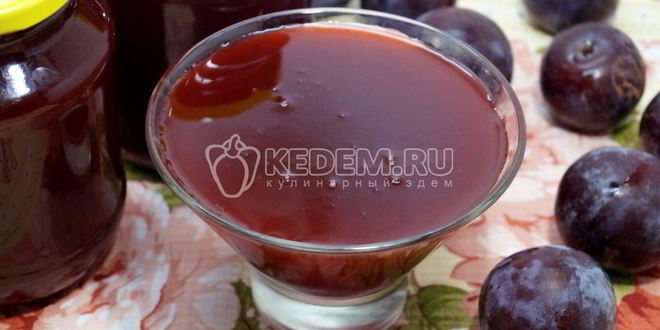 Рецепт джема из сливы на зиму