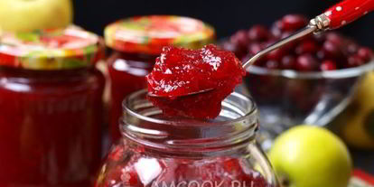 Шаг 13: джема из яблок и кизила