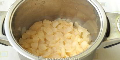 Шаг 3: джема из яблок и кизила