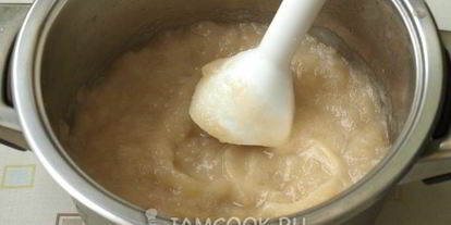 Шаг 4: джема из яблок и кизила