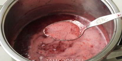 Шаг 9: джема из яблок и кизила