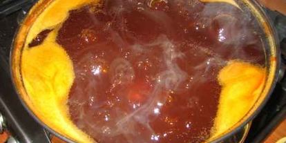 Шаг 9: джема сливового и пастила