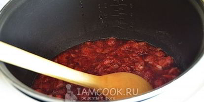 Шаг 5: клубничного джема в мультиварке