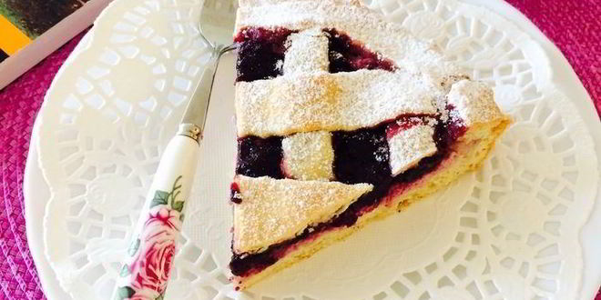 Рецепт кростаты с творогом и джемом