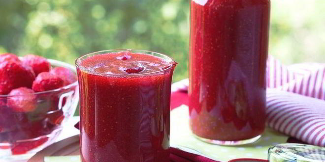 Рецепт натурального джема из клубники