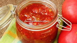Рецепт Пряного томатно-яблочный джем