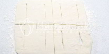 Шаг 2: расстегаев с черничным джемом