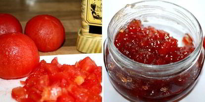 Шаг 2: рисовых кнедликов с томатныма джемома