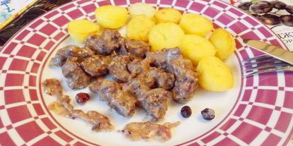 Шаг 14: телячьих почек в соусе из горчицы и джема