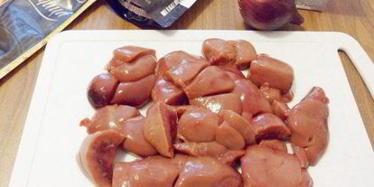 Шаг 2: телячьих почек в соусе из горчицы и джема