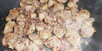 Шаг 9: телячьих почек в соусе из горчицы и джема