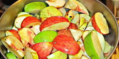 Шаг 4: яблочного джема с черноплодной рябиной