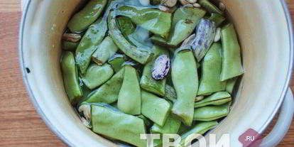 Шаг 1: фасоли в томате на зиму