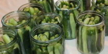 Шаг 1: горчичных огурчиков на зиму