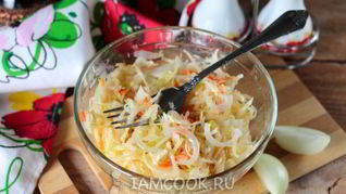 Рецепт Капусты квашеной на зиму