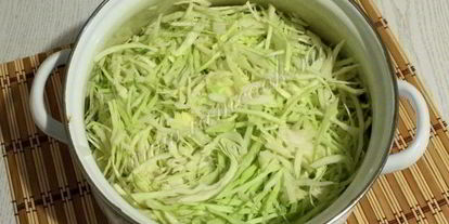 Шаг 4: капусты квашеной ны зиму