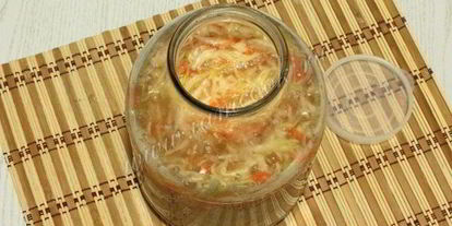 Шаг 11: капусты квашеной ны зиму