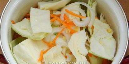 Шаг 6: капусты по-корейски на зиму