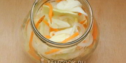 Шаг 7: капусты по-корейски на зиму