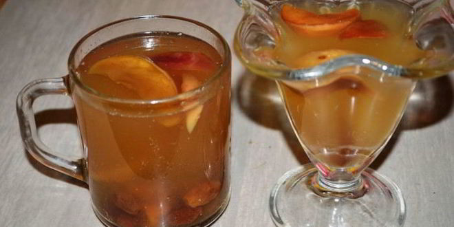 Рецепт детского компота из сухофруктов