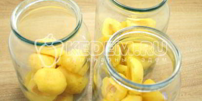 Шаг 1: компота из абрикосов с яблоками на зиму