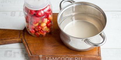 Шаг 11: компота из черешни