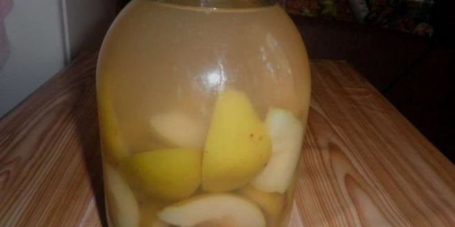 Рецепт компота из груш на зиму