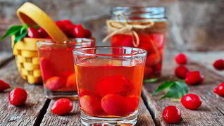 Рецепт Компота из кизила