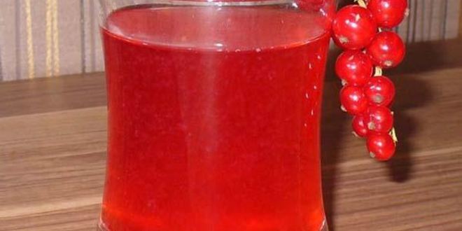Рецепт компота из красной смородины
