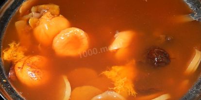 Шаг 2: компота из кураги и чернослива