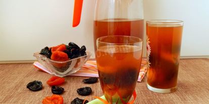 Шаг 3: компота из кураги и чернослива