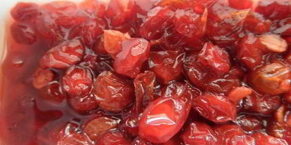 Шаг 5: компота из ревеня, яблока и калины