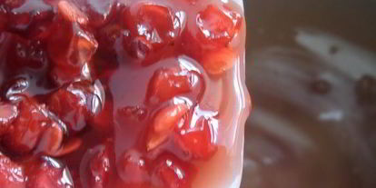 Шаг 6: компота из ревеня, яблока и калины