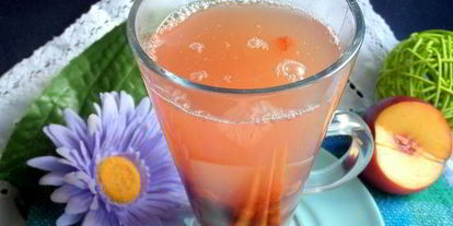 Шаг 7: компота из ревеня, яблока и калины