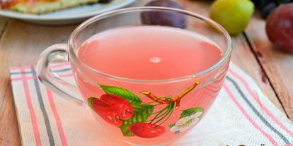 Шаг 4: компота из слив и винограда