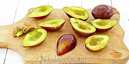 Шаг 2: компота из слив на зиму с корицей