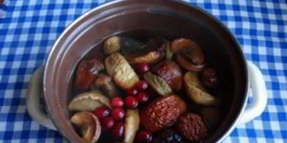 Шаг 3: компота из смеси сухофруктов