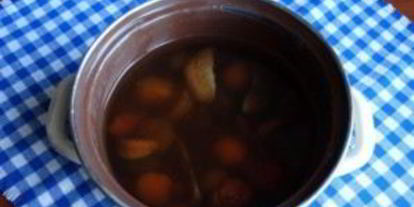 Шаг 4: компота из смеси сухофруктов