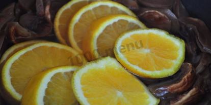 Шаг 3: компота из сухофруктов с апельсинами